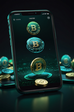 Smartphone avec l’app Mad Casino